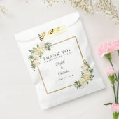 ボタニッエレガントクの緑の結婚式 フェイバーバッグ (封をした状態)