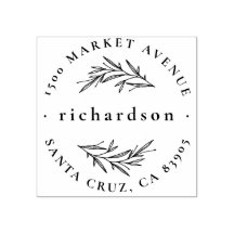 ボタニッエレガントクフォーマルネーム丸差出人住所