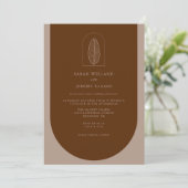 ボタニッエレガントクフォーマル結婚ボホ | 招待状 (スタンド正面)