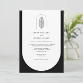 ボタニッエレガントクフォーマル結婚ボホ |招待状 招待状 (スタンド正面)