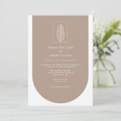 ボタニッエレガントクフォーマル結婚ボホ |招待状 招待状 (スタンド正面)