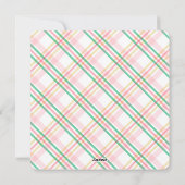 ボタニッエレガントクフラワーイースターフラットホリデーカード シーズンカード (裏面)