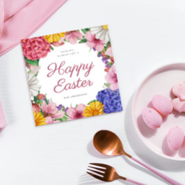 ボタニッエレガントクフラワーイースターフラットホリデーカード シーズンカード