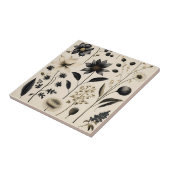 ボタニッエレガントクヴィンテージオンクリーム タイル (側面)