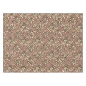 ボタニッエレガントクヴィンテージブラウンオーク離れズコーン テーブルクロス (正面(横))