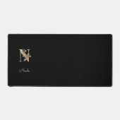ボタニッエレガントク単行文字N デスクマット (正面)