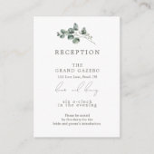 ボタニッエレガントク式レセプション エンクロージャーカード (正面)