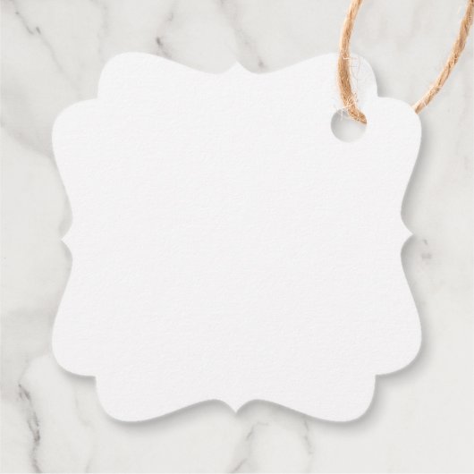 ボタニッエレガントク愛は甘い結婚クラフト フェイバータグ (裏面)