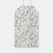 ボタニッエレガントク水彩赤ちゃんシャワー ギフトタグ (裏面)