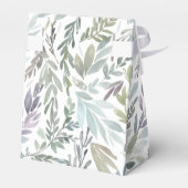 ボタニッエレガントク水彩赤ちゃんシャワー フェイバーボックス (裏面サイド)