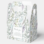 ボタニッエレガントク水彩赤ちゃんシャワー フェイバーボックス (オープン)