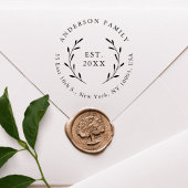 ボタニッエレガントク科結婚差出人住所 ラバースタンプ