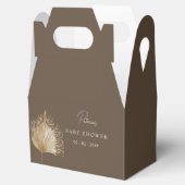 ボタニッエレガントク素朴ボホベイビーシャワー フェイバーボックス (オープン)