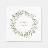 ボタニッエレガントク結婚ナプキン スタンダードカクテルナプキン (正面)