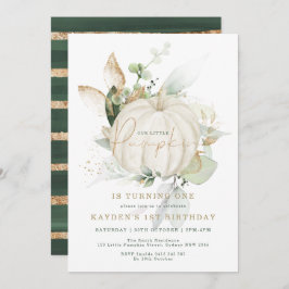 ボタニッエレガントク緑化金ゴールドカボチャ誕生日 招待状