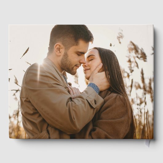 ボタニッエレガントク・ムーン・アンド・スターズ・フォト結婚ズ ゲストブック (裏面)