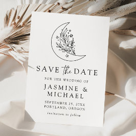 ボタニッエレガントク・ムーン・アンド・スター結婚ズ セーブザデート