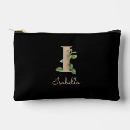 ボタニッエレガントク・モノグラム・金ゴールド・レターI アクセサリーポーチ