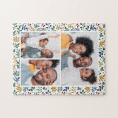 ボタニッカラフルク3枚コラージュ ジグソーパズル (横)