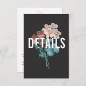 ボタニックエンブレイス結婚ズ詳細カード エンクロージャーカード (正面/裏面)