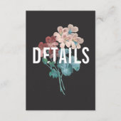 ボタニックエンブレイス結婚ズ詳細カード エンクロージャーカード (正面)