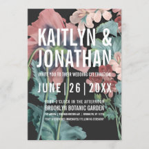 ボタニックエンブレイス結婚式招待状