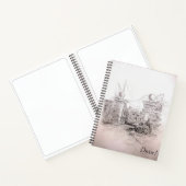 ボタニックガーデンスケッチブック ノートブック (内部)