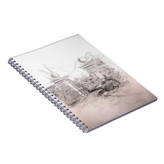 ボタニックガーデンノート ノートブック (右側)