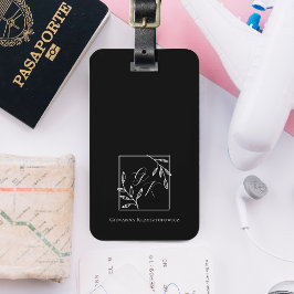 ボタニッククレスト | 時代を超えたモノグラム ラゲッジタグ