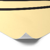 ボタニックシンメトリ抽象芸術ラインアートウォールプリント ポスター (角)