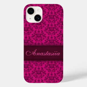 ボタニックダマスクダークピンク名 Case-Mate iPhone 14ケース