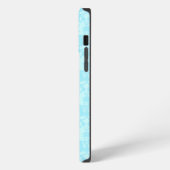 ボタニックダマスクブルーのiphoneケース iPhoneケース (左側面)