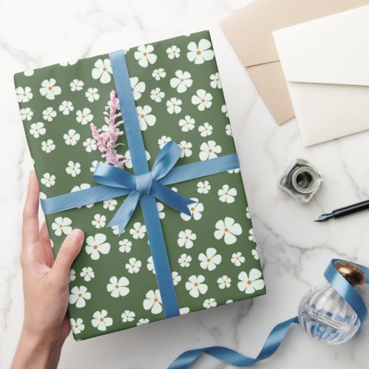ボタニックドット ラッピングペーパー (ギフト)