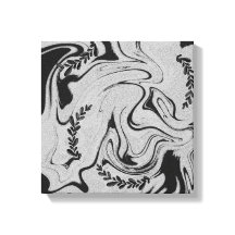 ボタニックバランス" ブラック&ホワイト アクリルウォールアート