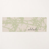 ボタニックバンブーリーフバリモノグラムヨガマット ヨガマット (正面(横))