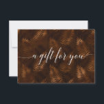 ボタニック ビジネス 証明書<br><div class="desc">お客様を、このエレガントな植物をテーマにした編集可能なギフト券の自然の癒しの魅力に浸してください。 詳細な葉の装飾が施された茶色の背景が特徴のこのデザインは、トランキリティと洗練さを放ち、ウェルネス、ビューティー、スパ業界のビジネスに最適です。マッサージ療法、スキンケアトリートメント、ホリスティックヘルスの提供など、さまざまなサービスに合う汎用的なスタイルです。</div>