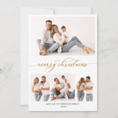 ボタニッスタイリッシュクの台本4写真数々のクリスマス シーズンカード (正面)