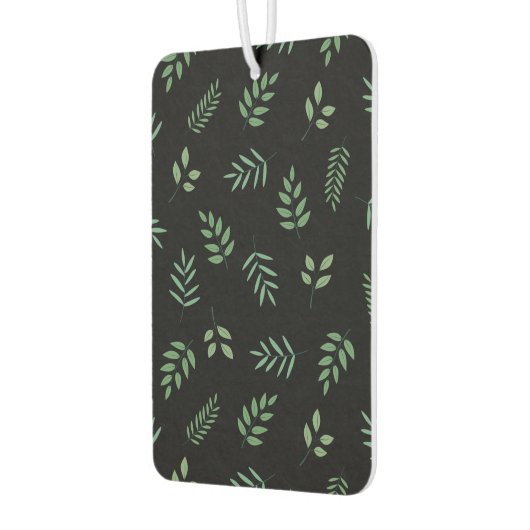 ボタニッパターン（の模様が）あるク長方形空気清浄剤 カーエアーフレッシュナー (左)