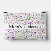ボタニッパーソナライズされたクメイクポーチ – Mom Gift アクセサリーポーチ (裏面)