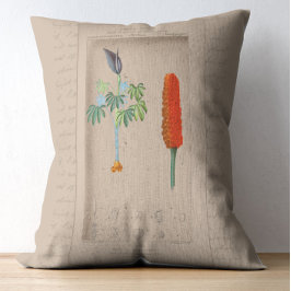 ボタニッフランスのクイラストレーション アクセントクッション