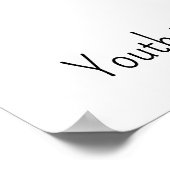 ボタニッミニマルクのポピー花年齢引用文 ポスター (角)