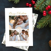 ボタニッミニマルクの台本3数々の写真クリスマス シーズンカード