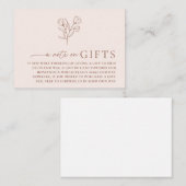 ボタニッミニマルズ結婚ウィングウェルカードPEYTON エンクロージャーカード (正面/裏面)
