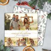 ボタニッモダンクの台本4写真数々のクリスマス シーズンカード