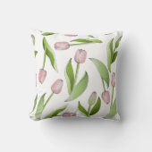 ボタニッモダンクチューリップ クッション (正面)