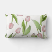 ボタニッモダンクチューリップ ランバークッション (裏面)