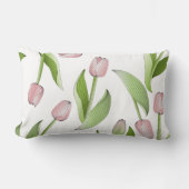 ボタニッモダンクチューリップ ランバークッション (正面)