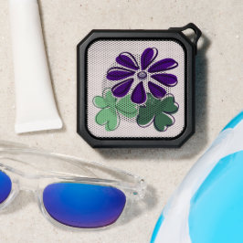 ボタニッモダンクパープルフラワードードルスタイル