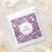 ボタニッモダンクパープル フェイバーバッグ (クリップ留めされた状態)