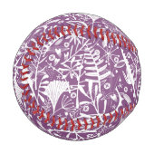 ボタニッモダンクパープル 野球ボール (正面左)